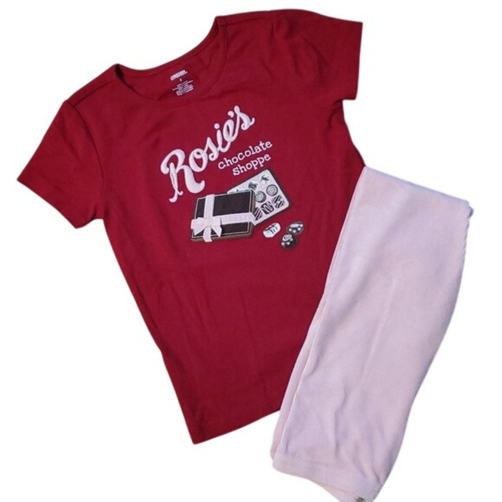 Gymboree Girls Rosie's Chocolate Shoppe Embroidered Candy Outfit Size‎ 9